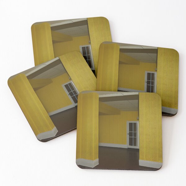 Item preview, The Backrooms - Liminal Space - Doors and Yellow Wallpaper designed and sold by DanTheManDan.