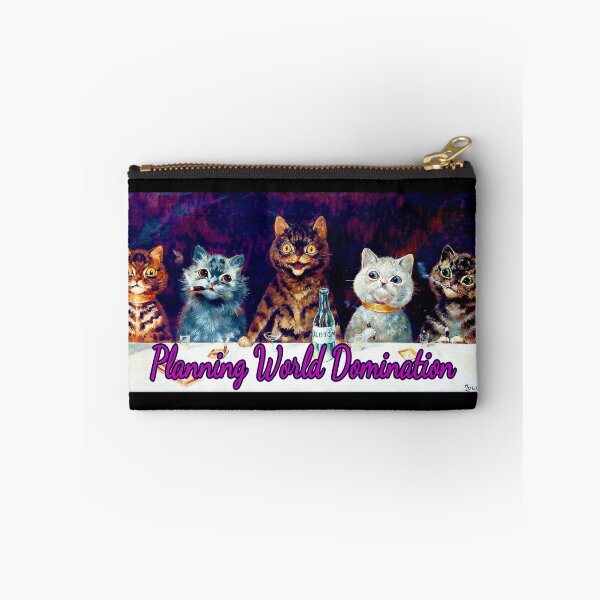 Item preview, Planning World Domination, Meeting by Louis Wain designed and sold by KellysComColors.