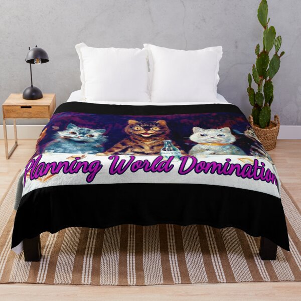 Item preview, Planning World Domination, Meeting by Louis Wain designed and sold by KellysComColors.