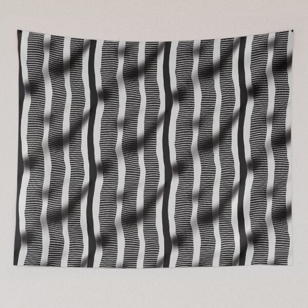 Item preview, Black and white stripes top designed and sold by BuraxisDesigns.