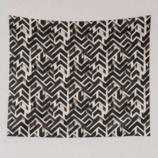 Item preview, Black and white vertical striped top designed and sold by BuraxisDesigns.