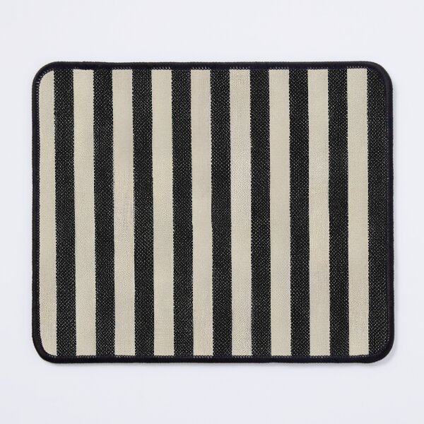 Item preview, Black and white vertical striped top designed and sold by BuraxisDesigns.