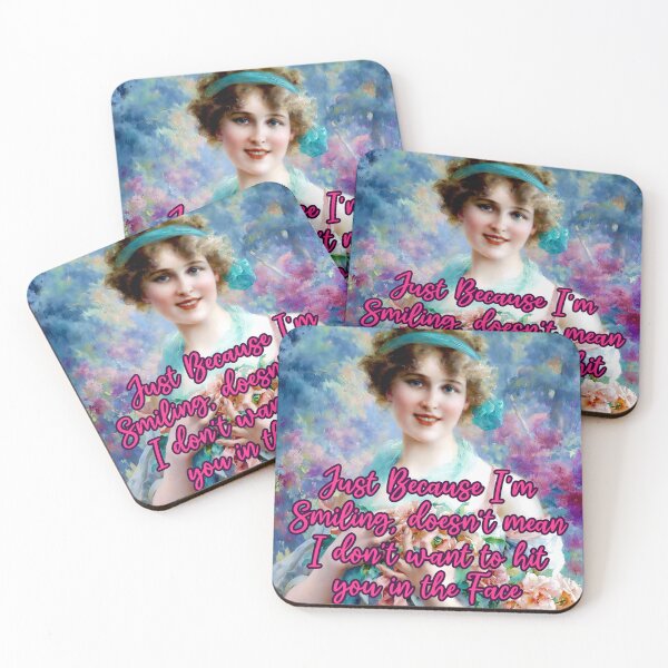 Item preview, El hecho de que esté sonriendo no significa que no quiera golpearte en la cara. Un cuadro de Emile Vernon designed and sold by KellysComColors.