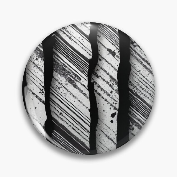 Item preview, Black and white vertical striped top designed and sold by BuraxisDesigns.