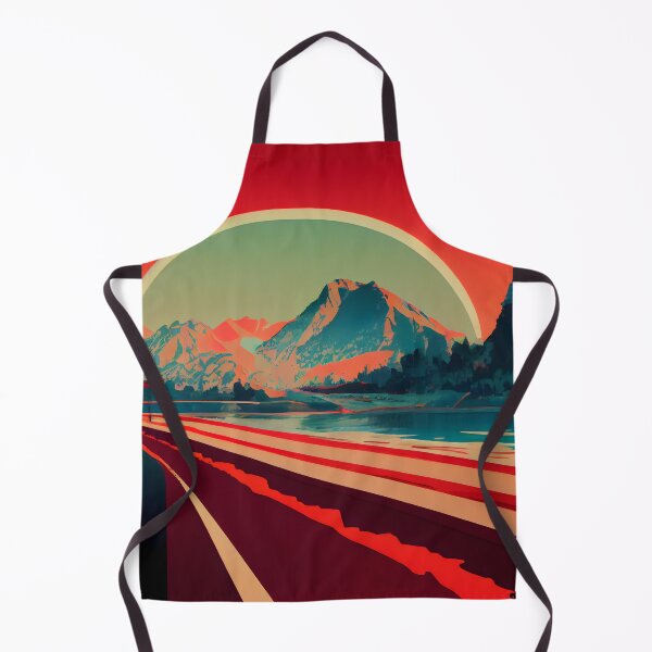 Item preview, Retro Abstract Terrain designed and sold by Foodcolored.