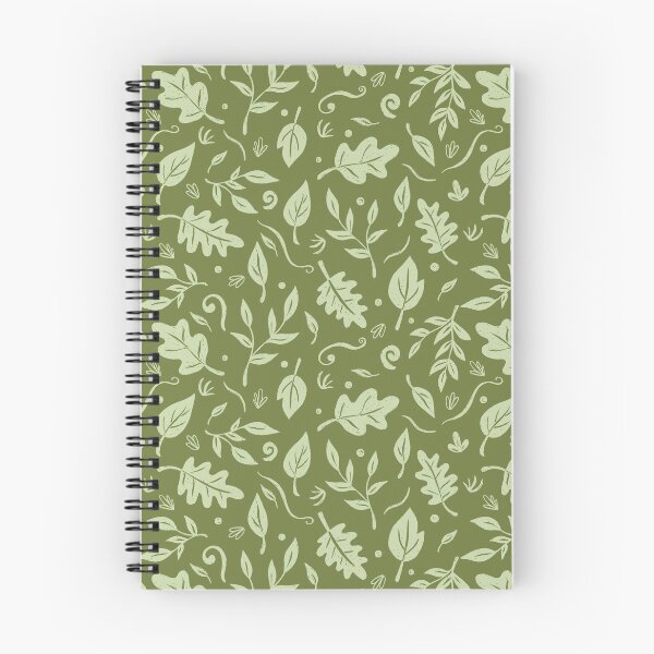Item preview, Dark & Light Green Falling Leaves designed and sold by Laura Jane Kirton.