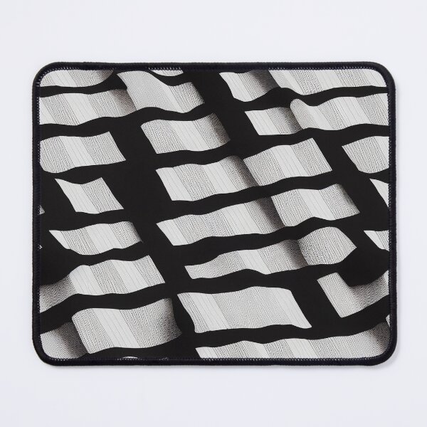 Item preview, Black and white vertical striped top designed and sold by BuraxisDesigns.
