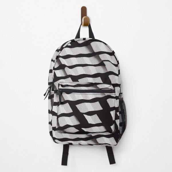 Item preview, Black and white vertical striped top designed and sold by BuraxisDesigns.
