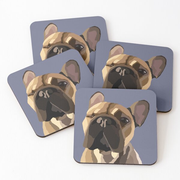 Item preview, Frenchie Dog Portrait Digital Illustration designed and sold by sherylwylie.