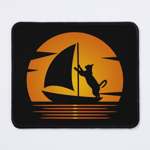 Item preview, Cat Looking At Sunset, Sea Lovers designed and sold by OB-Store.