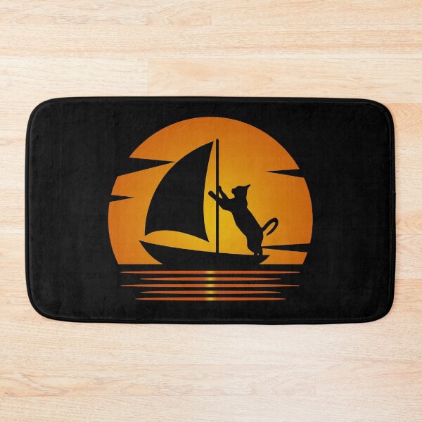 Item preview, Cat Looking At Sunset, Sea Lovers designed and sold by OB-Store.