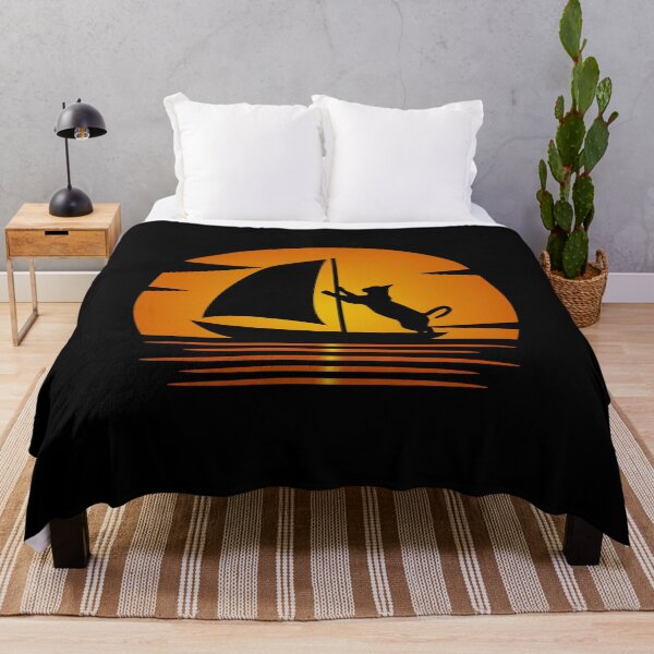 Item preview, Cat Looking At Sunset, Sea Lovers designed and sold by OB-Store.
