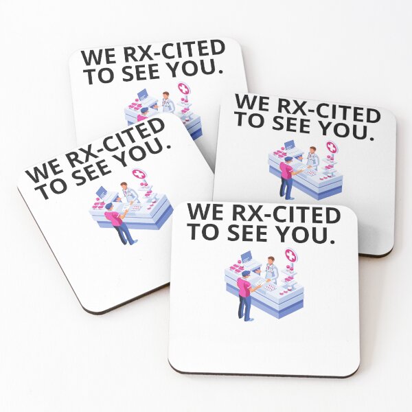 Item preview, Pharmacy Puns designed and sold by BuraxisQuotes.
