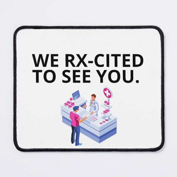 Item preview, Pharmacy Puns designed and sold by BuraxisQuotes.