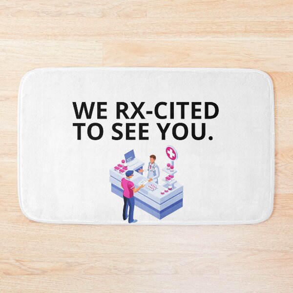 Item preview, Pharmacy Puns designed and sold by BuraxisQuotes.