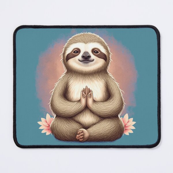 Item preview, Meditating Sloth designed and sold by meshhead.