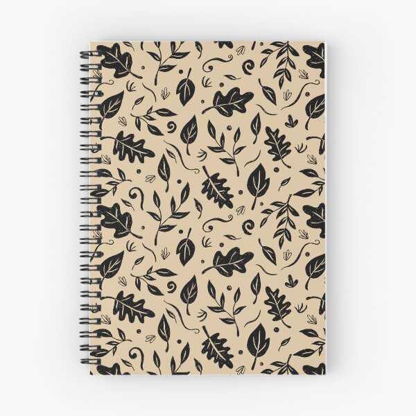 Item preview, Black & Tan Falling Leaves designed and sold by Laura Jane Kirton.
