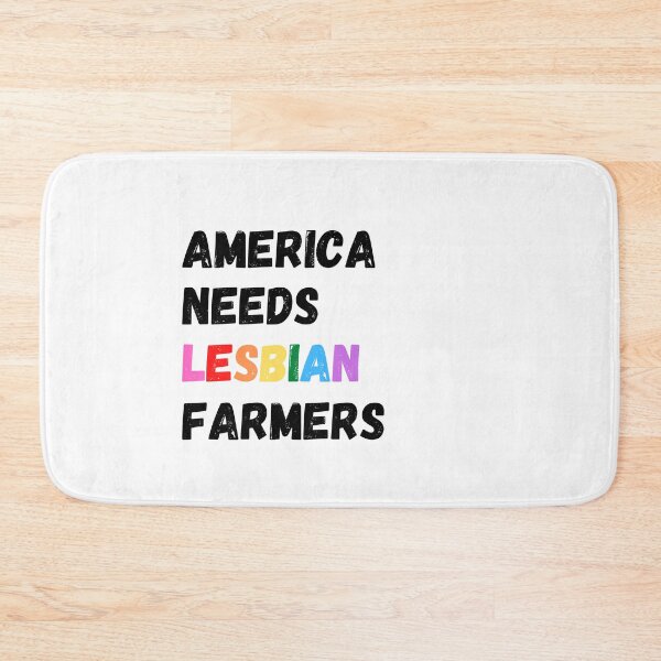 Item preview, America needs lesbian farmers designed and sold by zyteam.