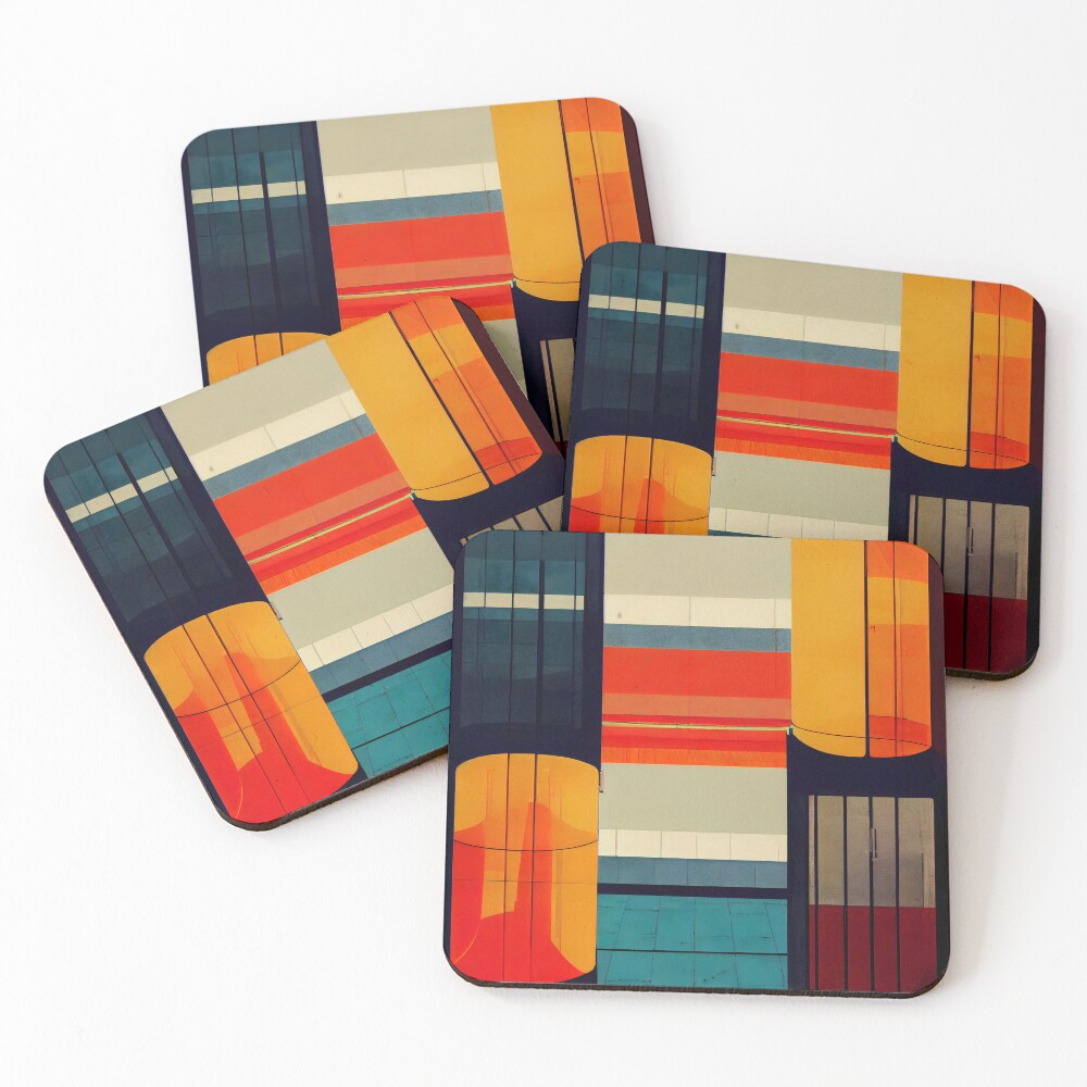 Item preview, Coasters (Set of 4) designed and sold by Foodcolored.