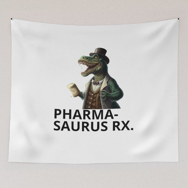 Item preview, Pharmacy Puns designed and sold by BuraxisQuotes.