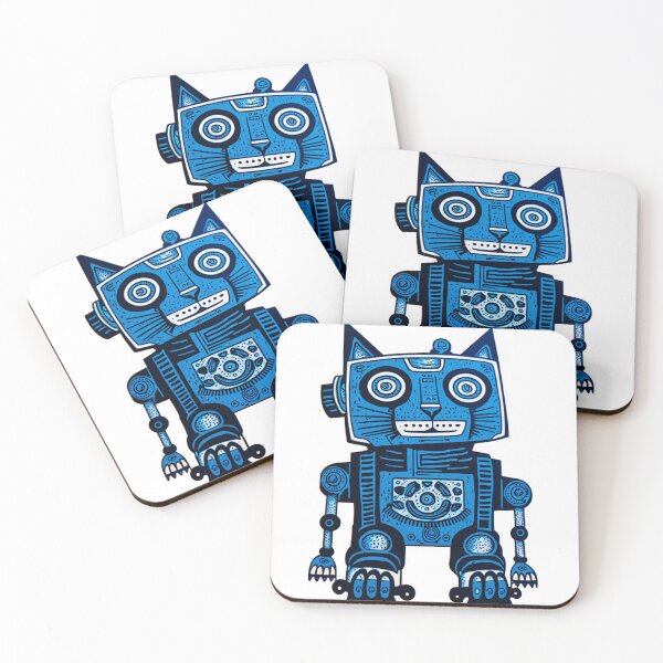 Item preview, Robot Cat designed and sold by NameRefersToMe.