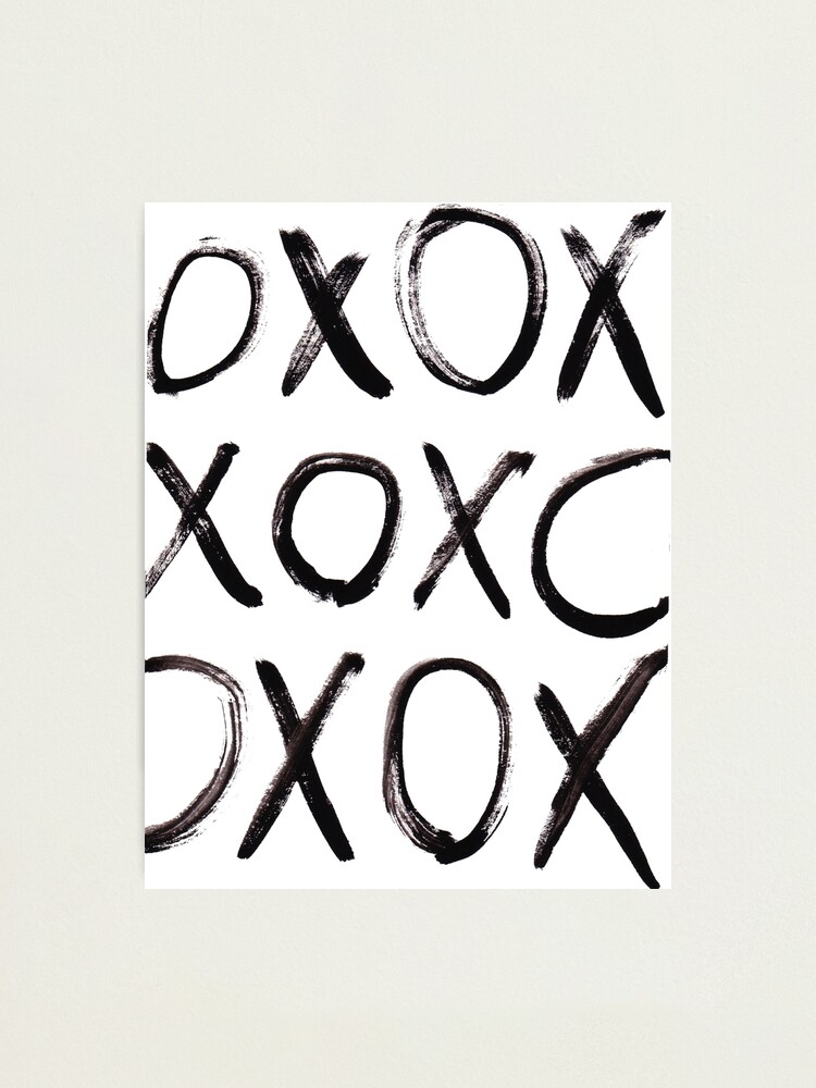 Alternate view of xo Photographic Print