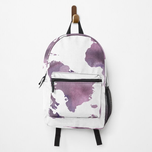 Item preview, Watercolor Map Of The World Silhouette PNG Design III designed and sold by Irina Sztukowski.