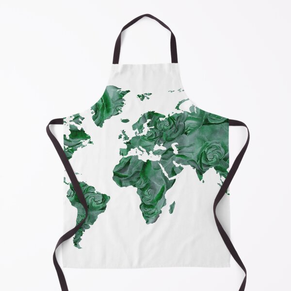 Item preview, Watercolor Map Of The World Silhouette PNG Design IV designed and sold by Irina Sztukowski.