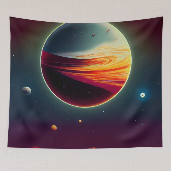 Item preview, Vintage Space Art designed and sold by Foodcolored.