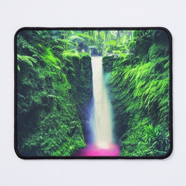 Item preview, Waterfall in a jungle designed and sold by dwhowe.