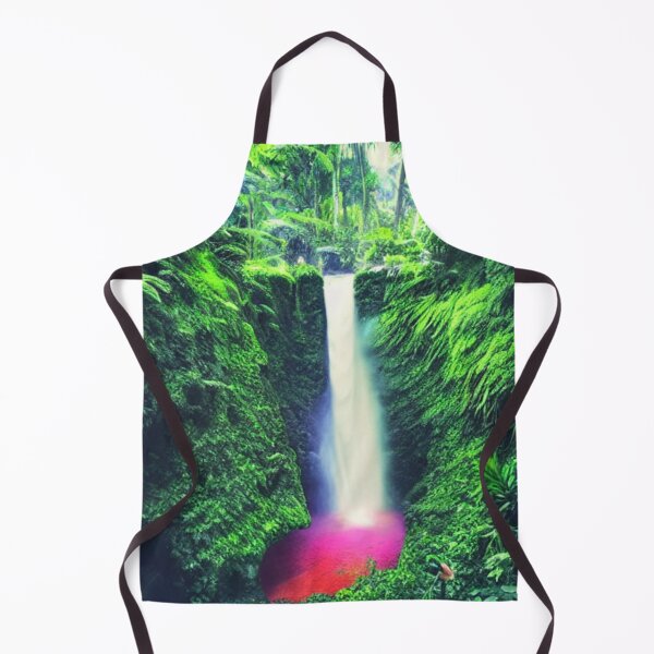 Item preview, Waterfall in a jungle designed and sold by dwhowe.