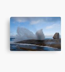 Bicheno Blowhole Metal Print