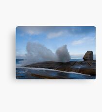 Bicheno Blowhole Canvas Print