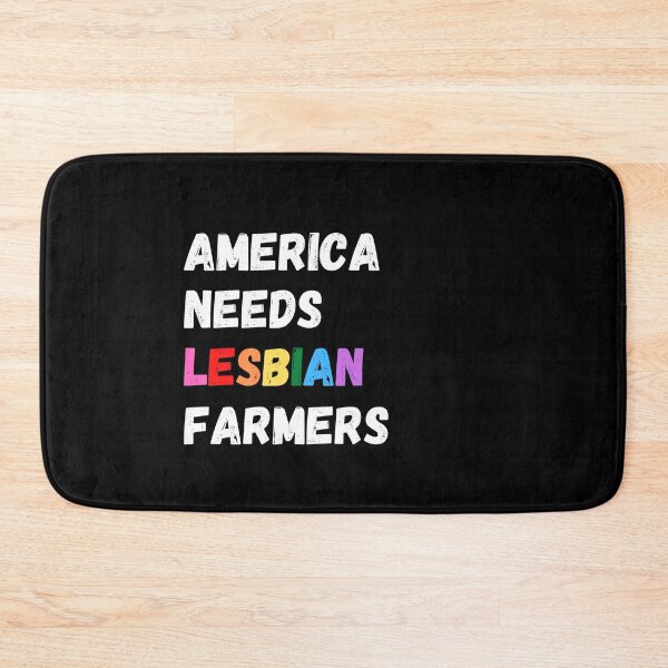 Item preview, America needs lesbian farmers designed and sold by zyteam.