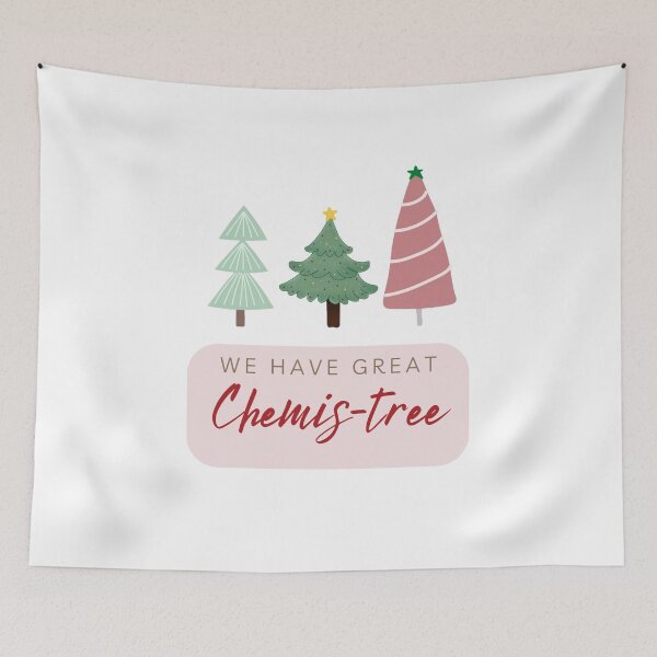 Item preview, We Have Great Chemistree Christmas Pun designed and sold by xJolene.