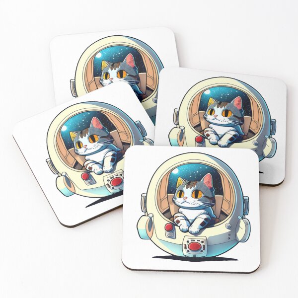 Item preview, Astro Astronaut Space Cat designed and sold by TheWildFlix.