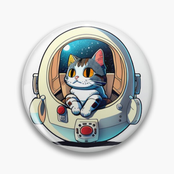Item preview, Astro Astronaut Space Cat designed and sold by TheWildFlix.