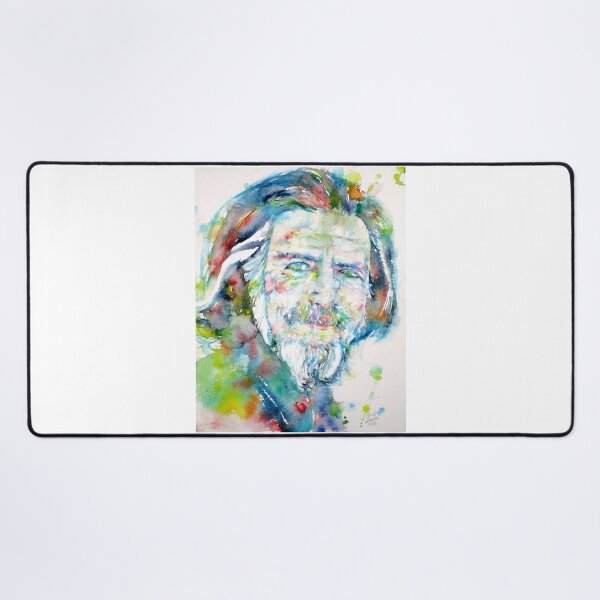 Item preview, ALAN WATTS - watercolor portrait designed and sold by lautir.