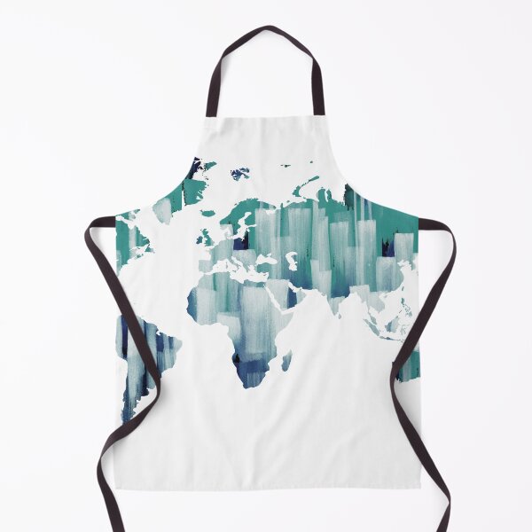Item preview, Watercolor Map Of The World Silhouette PNG Design IX designed and sold by Irina Sztukowski.