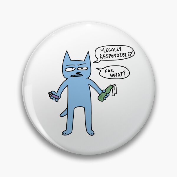 Item preview, Legally Responsible  designed and sold by badcatsstore.
