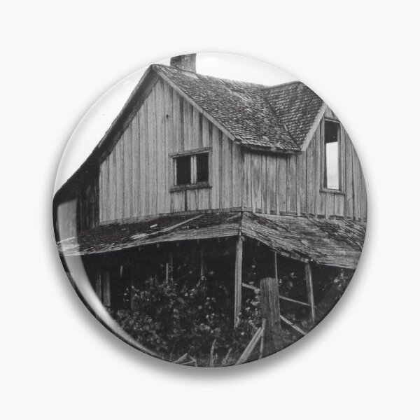 Item preview, Black and White of an Abandoned House in Rural Oregon designed and sold by janelopypitgirl.
