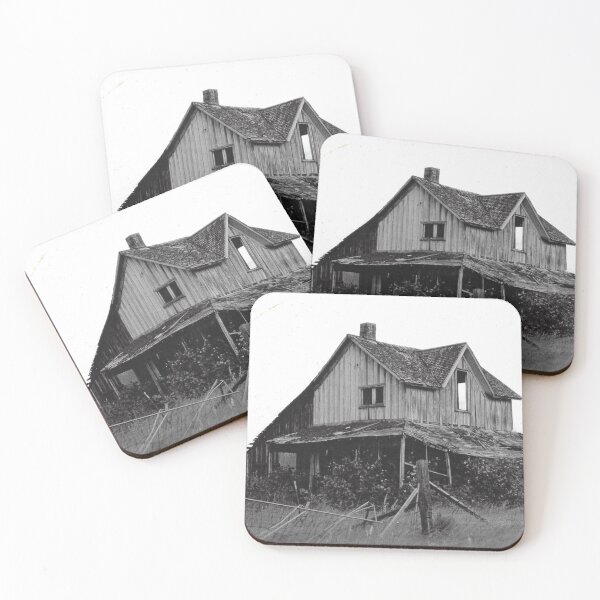 Item preview, Black and White of an Abandoned House in Rural Oregon designed and sold by janelopypitgirl.