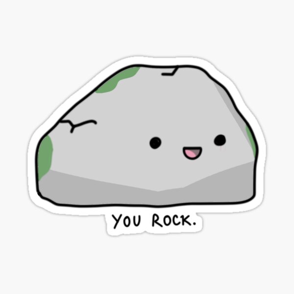 You Rock Sticker For Sale By Trickyy90 Redbubble 