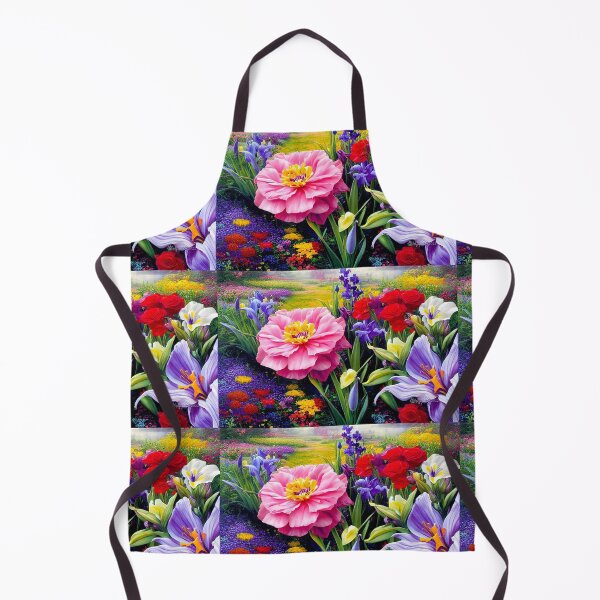 Item preview, MidJourney AI Multicolor Flowers designed and sold by wolfepaw.