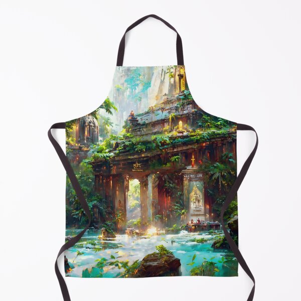 Item preview, Hidden Jungle Temple designed and sold by lostcauseblue.