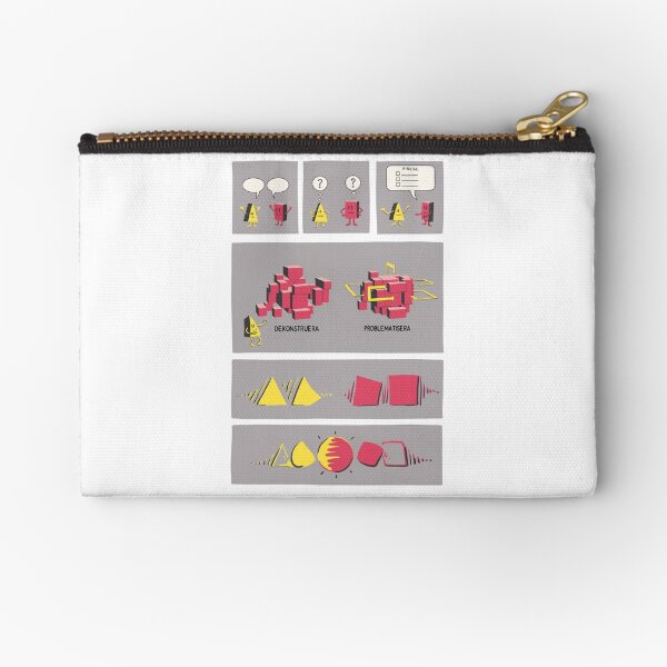 Merging worlds Zipper Pouch