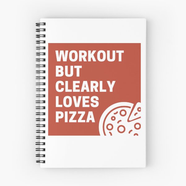 Item preview, workout but clearly loves Pizza designed and sold by Artistia ..