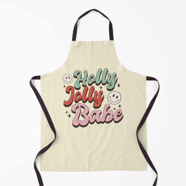 Item preview, Holly jolly babe retro Christmas vintage designs designed and sold by DesignsbyMona.