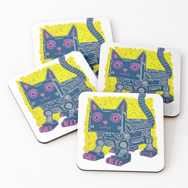 Item preview, Robot Cat 2 designed and sold by NameRefersToMe.