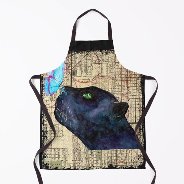 Item preview, Black leopard and butterfly vintage designed and sold by erozzz.